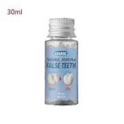 Eelhoe False Teeth Solid Glue Temporary Tooth Repair Kit Moldable Thermal Fitting Teeth Pellet -3679715578769 30ml