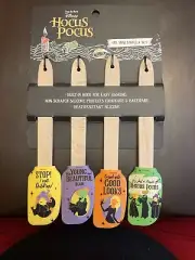 HALLOWEEN NEW 4 HOCUS POCUS SANDERSON SISTERS MINI SILICONE SPATULAS DISNE