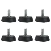 Exercise Bike Foot Pads 6pcs Noise Reduction and Vibration Isolation Pads