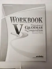 Abeka Homeschool Workbook for Handbook of Grammar & Composition Tests/Quizzes