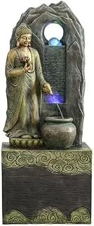 Fountain Fortune-attracting Water Fountain Floor-Standing Ornaments Circulating Water Living Room Feng Shui Wheel for Gardens