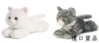 在飛比找Yahoo!奇摩拍賣優惠-現貨可愛小貓 入娃娃超萌小貓咪白貓灰貓組合絨毛玩偶毛絨娃娃擺