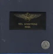 NEIL ARMSTRONG X-15 GEMINI APOLLO 11 Moon Walk NASA Astronaut Name Tag Patch
