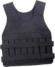 AmazingJul Loading Vest Empty Slim Design Fitness Adjustable Exercise Boxing Waistcoat
