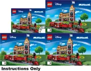 LEGO DISNEY TRAIN & STATION 71044 INSTRUCTIONS ONLY New Book 1+2+3+4 from set