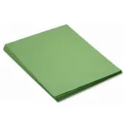 Pacon Sunworks Groundwood Construction Paper - 24" X 18" - Holiday Green (8017)