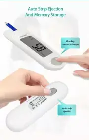 Hot Blood Glucose Meter Glucometer Glucose Monitor 50 Lancets&50Test Strips b77