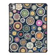 iPad Pro 13-inch (M4) iPad Impact Case pango mandala echo iPad