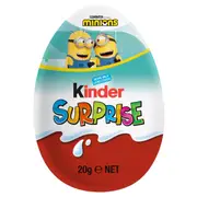 Kinder Surprise Milk Chocolate Egg Blue with Toy 20g - Assorted