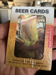 Beer Playing Cards Poker, New In Original Shrink Wrap