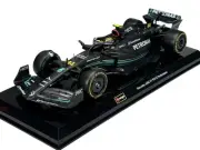 BBURAGO RACE MERCEDES-AMG F1 W14 #44 HAMILTON WITH CASE 1:24 FORMULA 1 NEW 28028