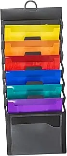 HAPINARY Hanging Accordion File Organizer Expanding Document Folder for Efficient Storage of Receipts Papers and Tickets and Wear Resistant Design for Students and Professionals