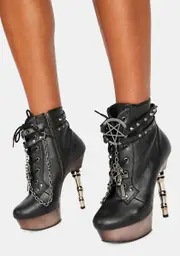 [Demonia] Broken Fate Ankle Boots