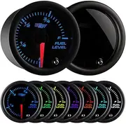 GlowShift Tinted 7 Color Fuel Level Gauge