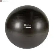 MIL Body Sport(R) Studio Series Fitness Ball (Exercise Ball), 65 Cm, Charcoal,
