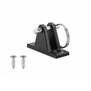 2 pcs Kayak Canoe Dinghy Nylon Deck Hinge Mount with Quick Release Pin Bimini Top Fitting Boat Cover Marine Bimini Sprayhood Canopy