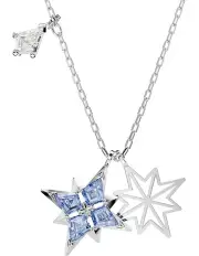 [Swarovski] Symbolica Rhodium Plated Star Pendant in Blue