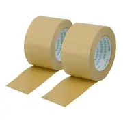 2.8" x 55 Yards Brown Packing Tape, 2 Roll Heavy Duty Kraft Tape