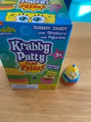 Krabby Patty Plus Prize (PRIZE ONLY) 1" WOBBLER Mrs. Puff *NEW* s1