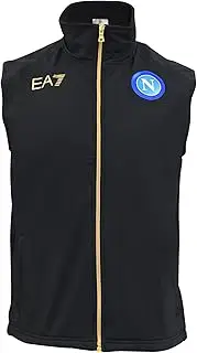 SSC NAPOLI Men's Season 21/22 Linea Rappresentanza Uefa Gilet Presentation Outfit UEFA Sweater