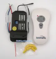 Hampton/Hunter UC7067 Universal Ceiling Fan Remote Control Kit INCLUDES BATTERY