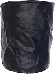 Luxshiny 1Pc Car Garbage Bag Washable Seat Back Storage Organizer Trash Bin for All Vehicles Multipurpose Car Storage Bag Black