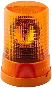 HELLA 2RL 006 295-111 Rotating Beacon - KL 710 - Halogen - H1-24V - Round - Lens Colour: Yellow - mounting