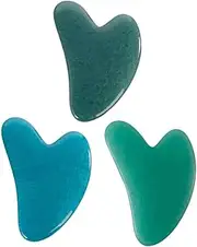 Wear-resistant Resin Scraping Massage Tools 3pcs Set Facial Massager Compact Size Easy to Use