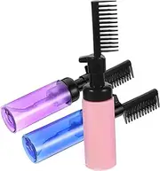 CALLARON 3pcs Hair Dyeing Bottles Detachable Comb Applicators for Easy Hair Coloring Safe for Salon and Home Use