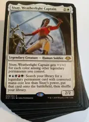 ***Custom Commander Deck*** Sisay, Weatherlight Captain - Legendary - EDH Magic