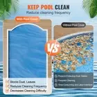 Rectangle Solar Pool Cover 36x18 ft Blue 12 mil Inground Above Ground Swimming