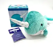 Scentsy Buddy Nelson The Narwhal Whale Unicorn Of The Sea Blueberry Cheesecake