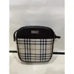 BURBERRY 經典格紋側背包