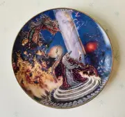 Royal Doulton limited edition plate DRAGON MASTER Myles Pinkney RB 2654 RARE
