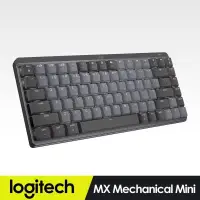 在飛比找PChome24h購物優惠-【羅技】MX Mechanical 鍵盤 Mini - 茶軸