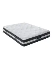 [Giselle Bedding] Pocket Spring 7-zone 30cm Double Mattress in White And Black