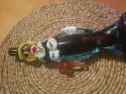 Italian Murano Vintage Clown Glass Figurine,