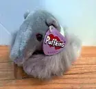 Swibco Puffkins Plush Anteater Aardvark 5" Ant Eater Antsy Tags Vtg Y2k 1994 NWT