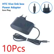 10Pcs HTC Vive Link Box VR Streaming Box Power AC Adapter Euro plug 100~240V 12V