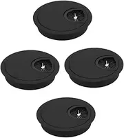 4pcs Box Organizer Box Round Cable Hole Cover for Office and Home Efficient Wire Management Durable and Practical Storage for Power Cords and Sockets