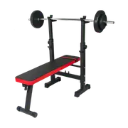 Folding Flat Weight Lifting Bench Body Workout Exercise Machine Home Fitness