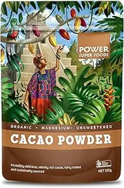 Power Super Foods Organic Cacao Powder 125 g