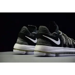 NIKE KD10 'FINGERPRINT' OREO 指紋 黑白 黑雪花 粉色白色 勇士897816-0