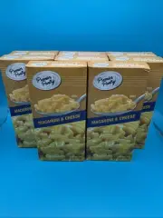 PREMIER PANTRY MACARONI & CHEESE LOT OF 8 BOXES 7.25 EACH BOX BEST BY:6/2026