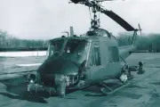 Vietnam War Photos -- UH-1 Huey + Night Fighting Gunship