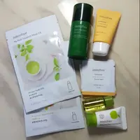 在飛比找蝦皮購物優惠-【innisfree】SET 綠茶籽精華 防曬 蘋果籽 洗面