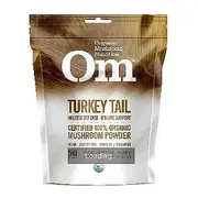 Om Mushrooms Organic Turkey Tail Mushroom Powder, 3.57 Oz (Pack of 3)
