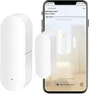 UanTii Tuya WiFi Smart Door Window Alarm Sensor Open Closed Detectors Smart Life APP Reminder Compatible with Alexa Google Home