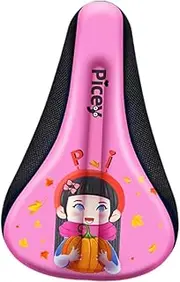 LeeQinersw Child Bicycle Seat Cover, Silicone Cushion for Kids, Cycling Accessories