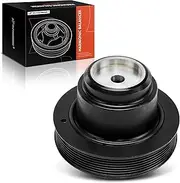 A-Premium Engine Harmonic Balancer Crankshaft Pulley Compatible with Mitsubishi Montero 2003 2004 2005 2006, 3.8L, Replace# MD377380